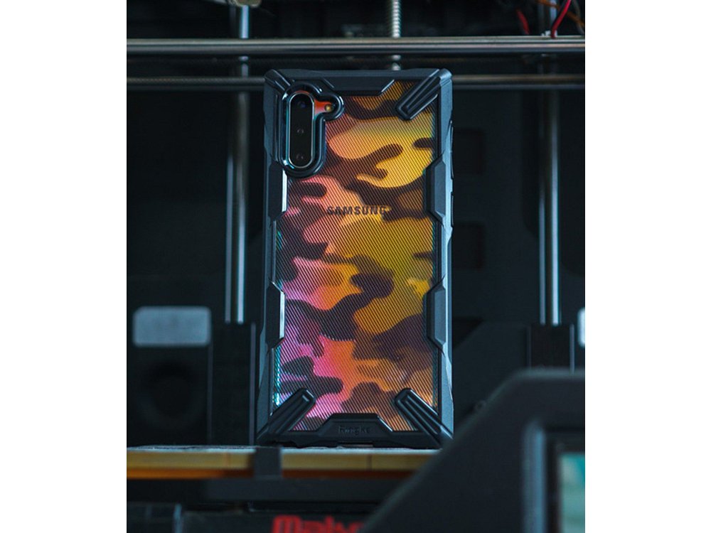 Ringke Fusion X Galaxy Note 10 / 10 5G Θήκη, Camo Black