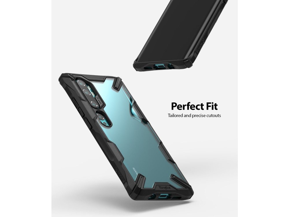 Ringke Fusion X Xiaomi MI Note 10 / Note 10 Pro Θήκη, Μαύρη