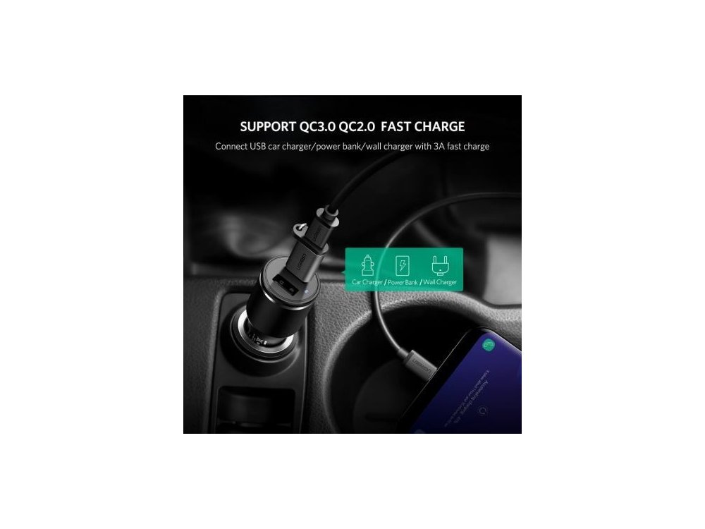 Ugreen Αντάπτορας USB-C Θηλυκό σε USB 3.0 - 50533, Ασημί