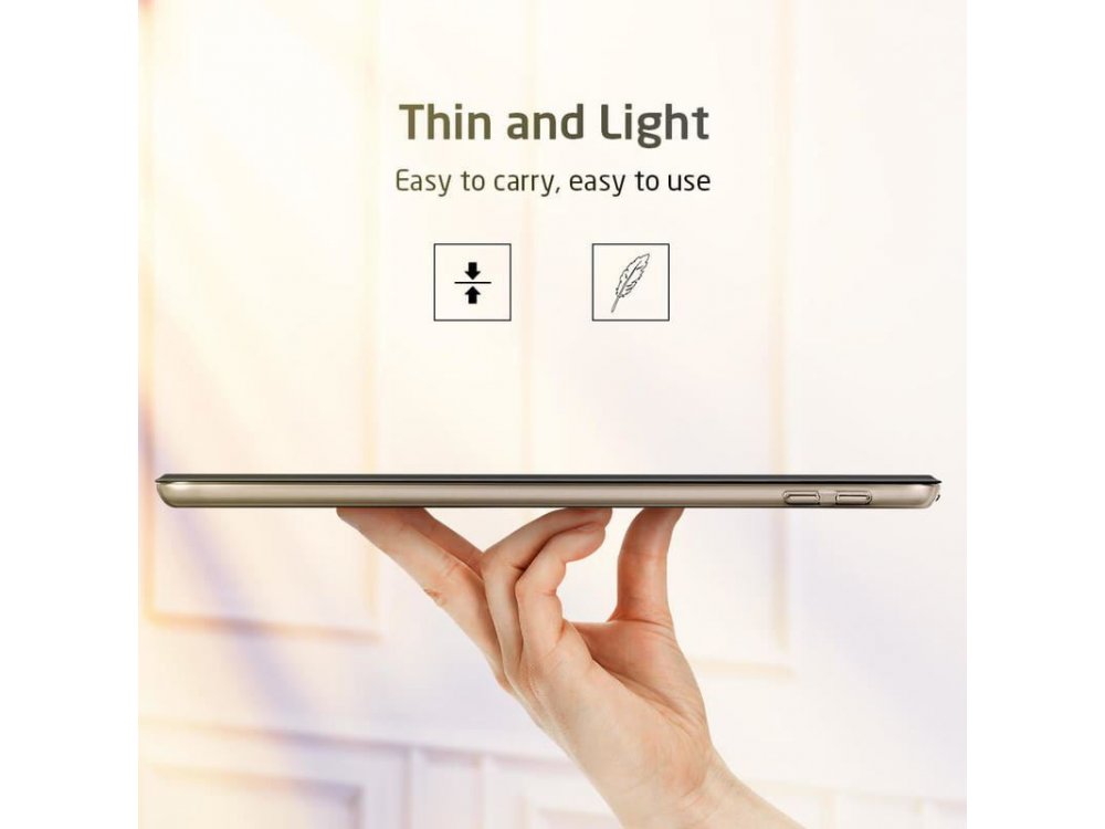 ESR Yippee iPad Mini 5th Gen 2019 7.9" Trifold Θήκη με Auto Sleep/Wake, Stand, Hard Back Cover, Rose Gold