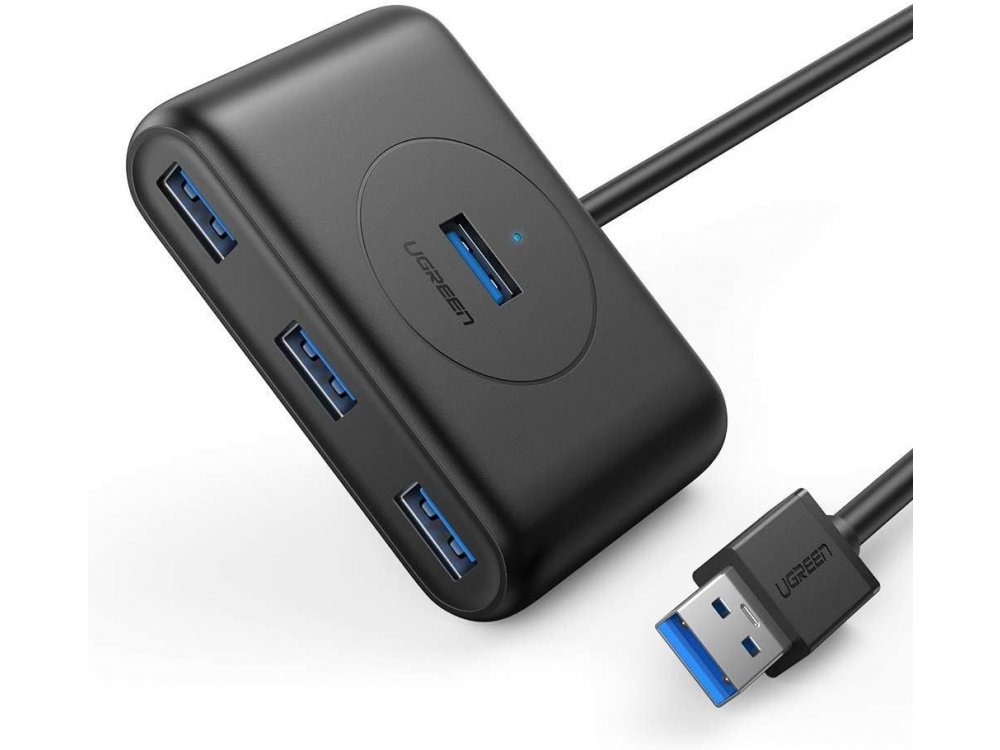 Ugreen Slim USB 3.0 4 Port Data Hub, με καλώδιο 0,5μ. - 20290
