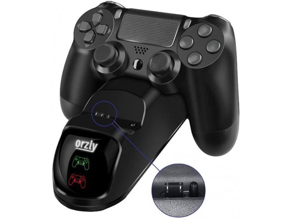 Orzly Dual Charging Station for controller Sony PS4