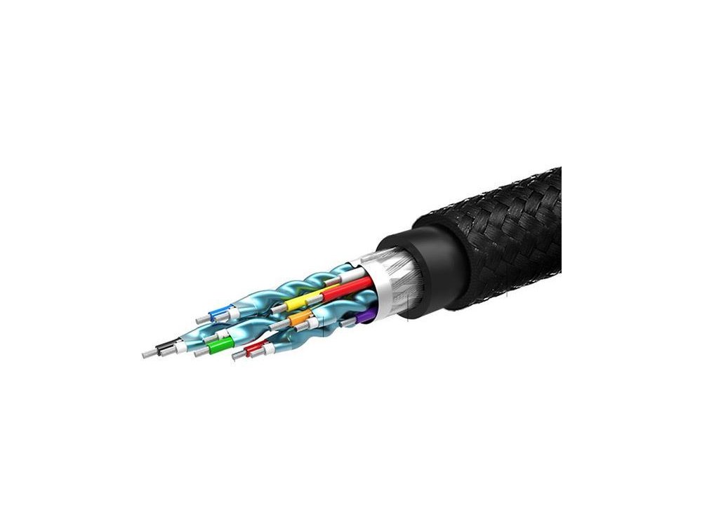 Ugreen HDMI v2.0 Καλώδιο Επιχρυσωμένο με Νάυλον Ύφανση 4Κ@60Hz, HDR, 1,5μ. - 40409