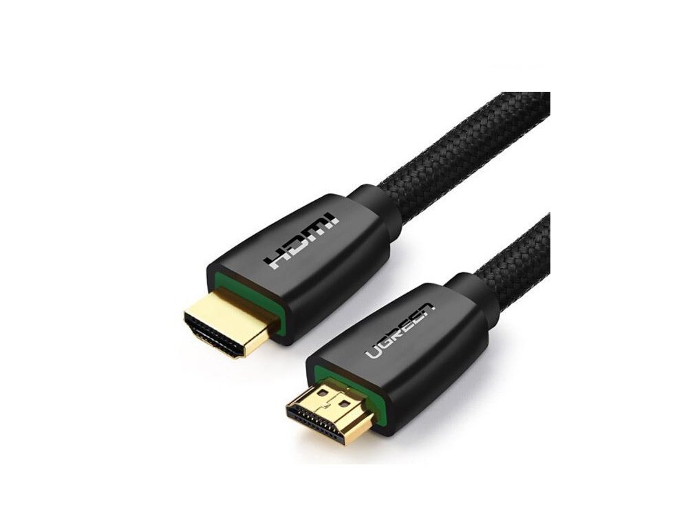 Ugreen HDMI v2.0 Καλώδιο Επιχρυσωμένο με Νάυλον Ύφανση 4Κ@60Hz, HDR, 1,5μ. - 40409