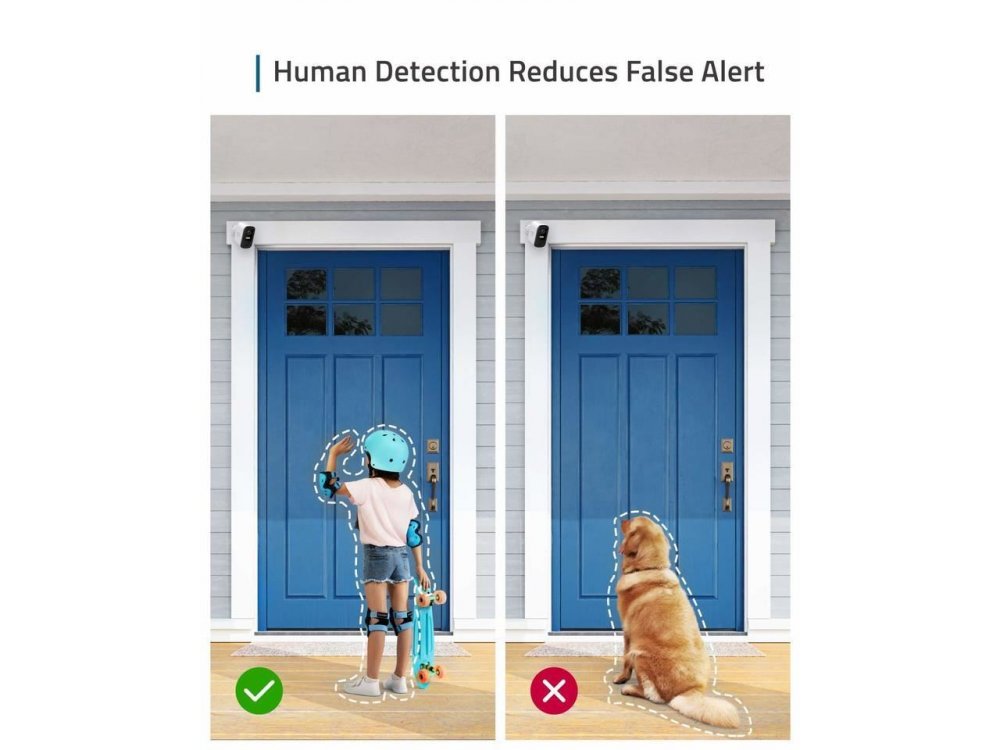 Anker eufyCam 2C ΚΙΤ 3 Ασύρματων Καμερών Full HD με Κέντρο, Human detection, Night Vision, by Eufy - T88323D2