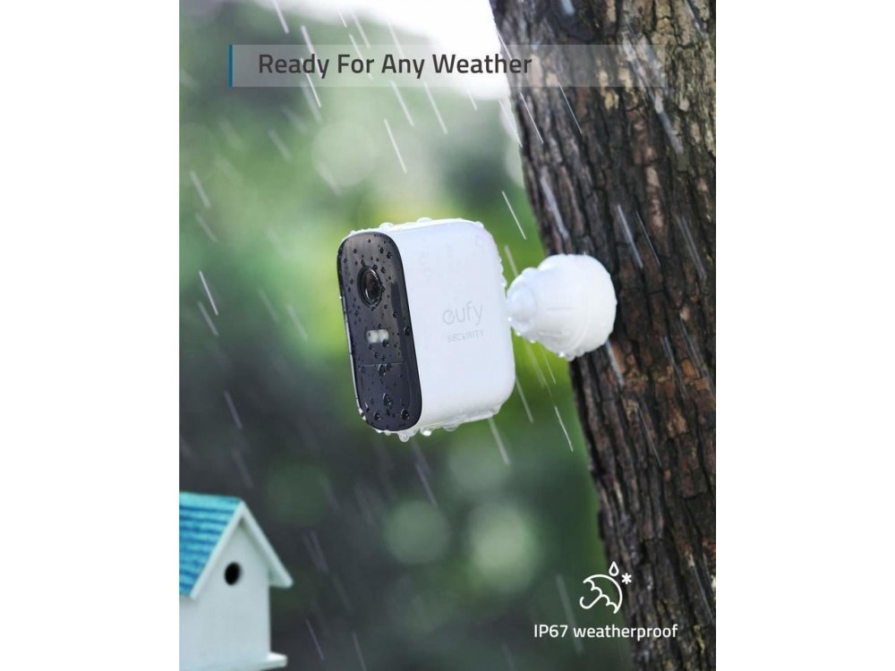 Anker eufyCam 2C ΚΙΤ 3 Ασύρματων Καμερών Full HD με Κέντρο, Human detection, Night Vision, by Eufy - T88323D2