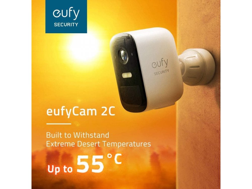 Anker eufyCam 2C Add-on Camera για χρήση με EufyCam 2C Κέντρο (HomeBase 2) - T81133D3