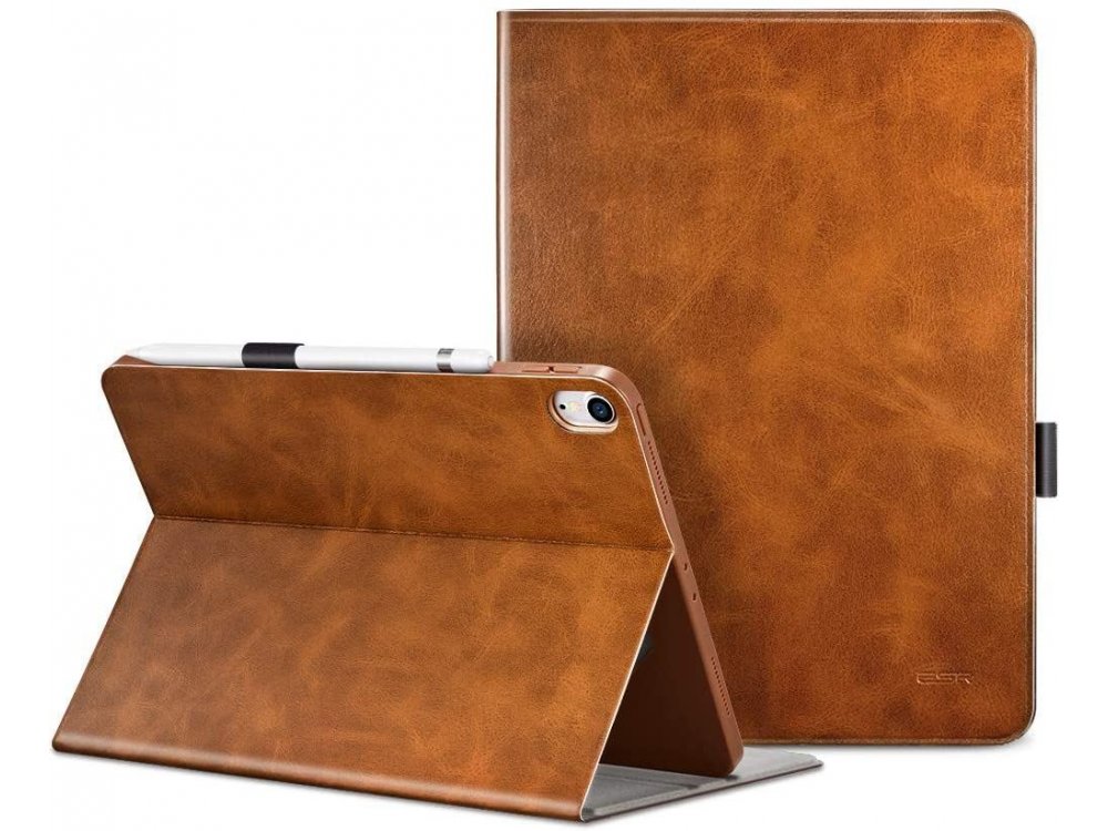 ESR Simplicity Pencil iPad Pro 2018 11" Θήκη με Auto Sleep/Wake, Stand, Book Cover, Brown