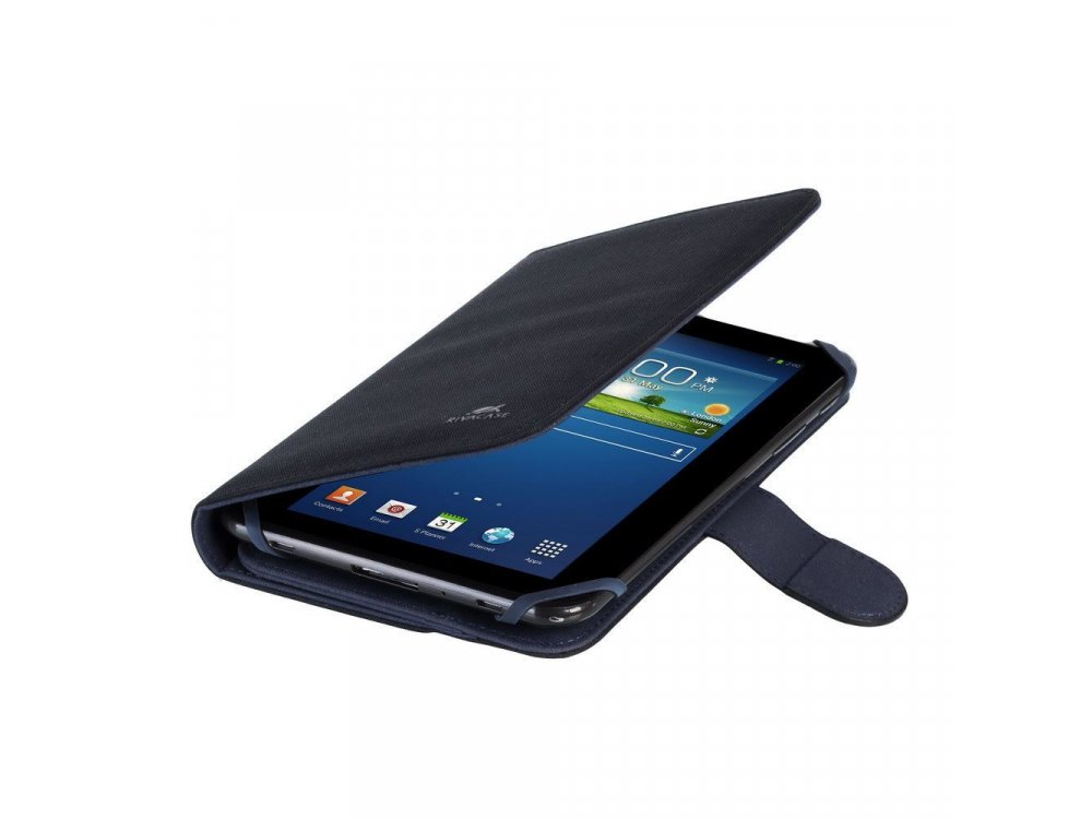 Rivacase Biscayne 3312 Flip Cover/Stand Θήκη Tablet έως 7" Universal, Μαύρη