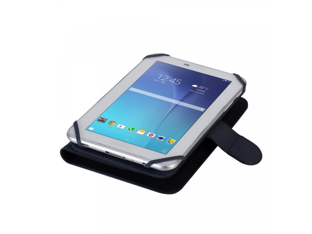 Rivacase Biscayne 3312 Flip Cover/Stand Θήκη Tablet έως 7" Universal, Μαύρη