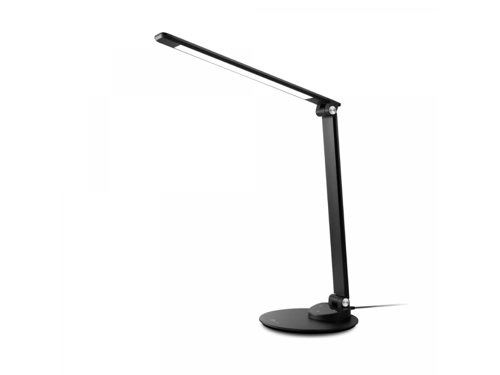 TaoTronics TT-DL19 LED Desk Lamp with Touch Control & USB port, 5 Color Modes, 5 Brightness Levels, Black