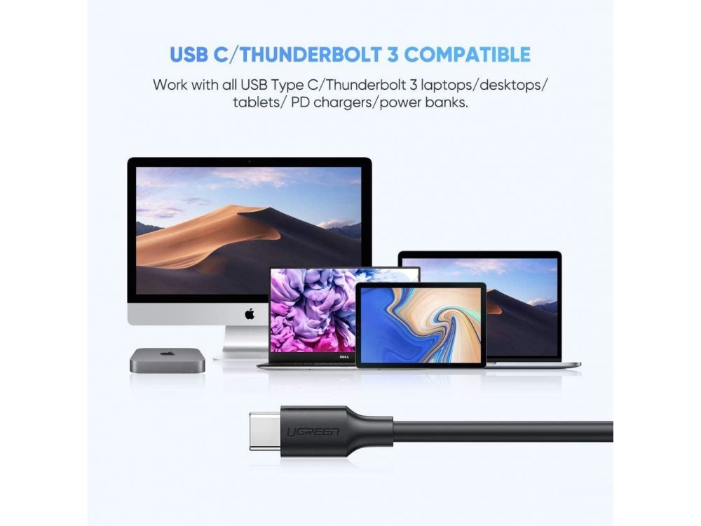 Ugreen USB-C Cable σε Micro-B (USB 3.0 B) 1μ. Καλώδιο εξωτερικού σκληρού δίσκου - 20103