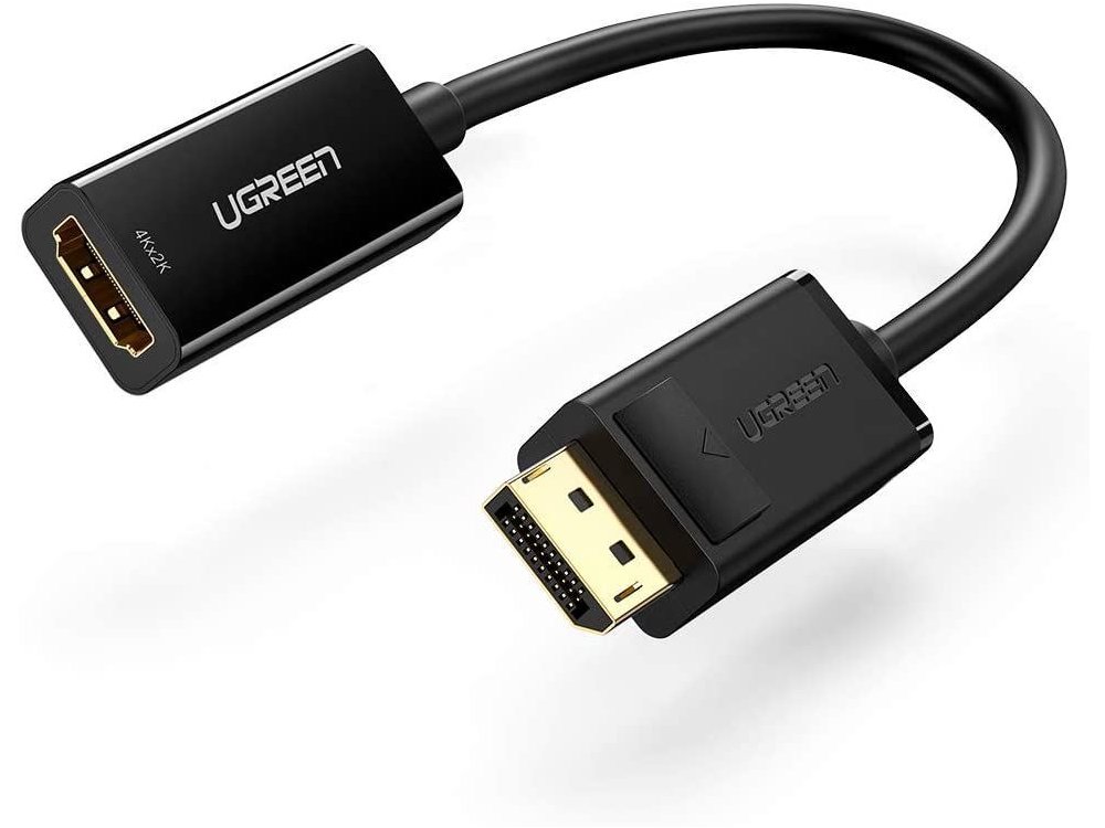Ugreen DisplayPort to HDMI 4K Adapter, Black - 40363