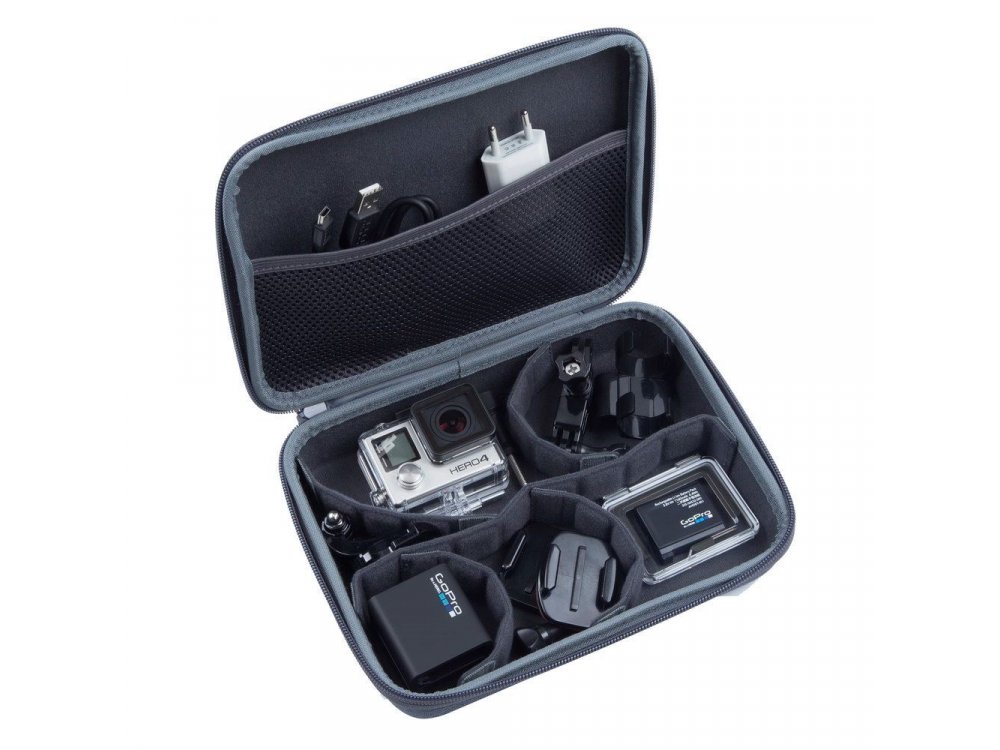 Rivacase Alpendorf 7512 Organizer/Θήκη Ταξιδίου για Action Camera (GoPro, Apeman, Xiaomi κ.α.) και Αξεσουάρ, Γκρι