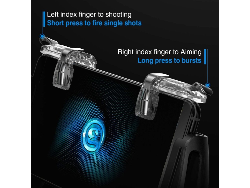 Gamesir L1R1 Trigger Firesticks, Shot and Aim Buttons (PUBG/Fortnite suitable)
