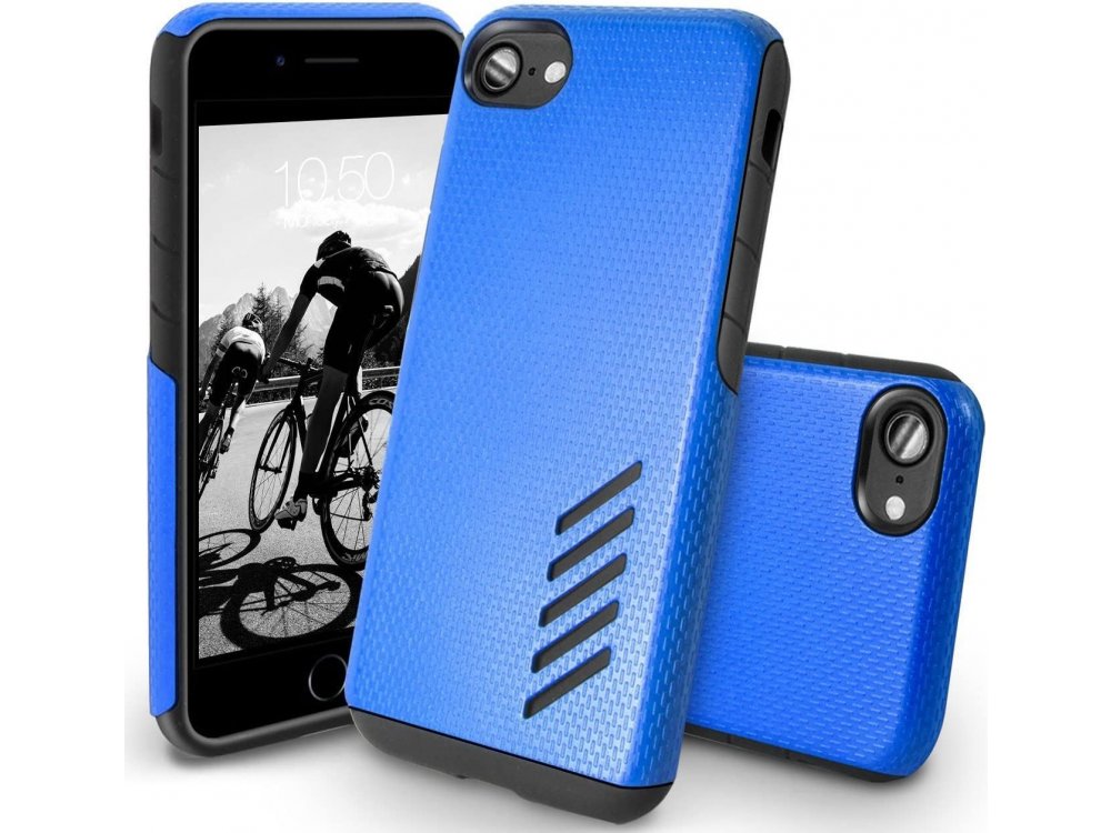 Orzly iPhone SE 2020 / 8 / 7 Grip-Pro Θήκη, Blue