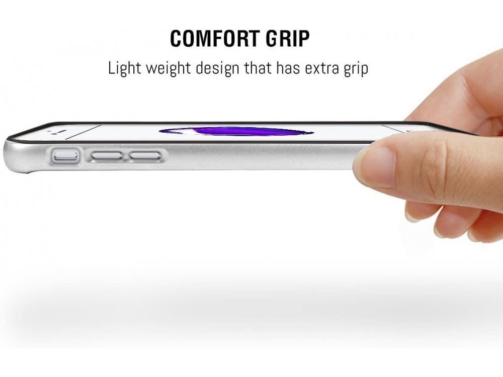 Orzly iPhone SE 2020 / 8 / 7 AirFrame Θήκη, Ασημί