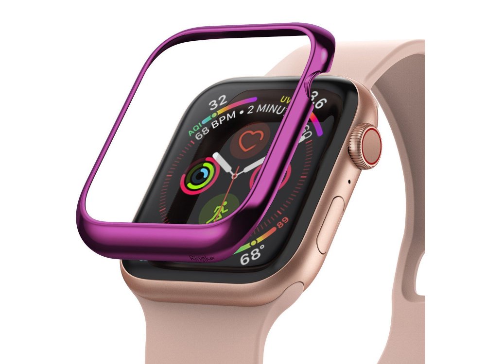 Ringke Apple Watch 4 / 5 (44mm) Bezel Ring Glossy Violet, Stainless Steel - AW4-44-07