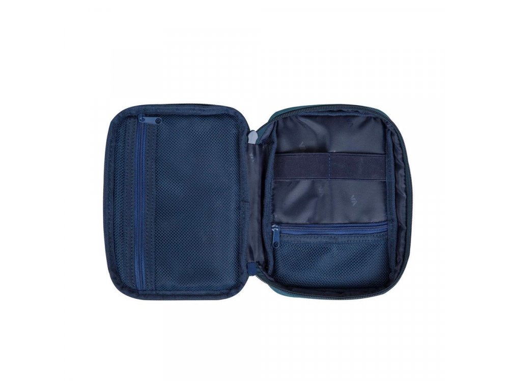 Rivacase Biscayne 5631 Organizer/ Travel Case for Gadget and Electronics, Blue