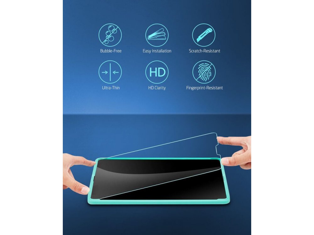 ESR iPad Pro 2021 / 2020 / 2018 12.9" Tempered Glass με Installation frame