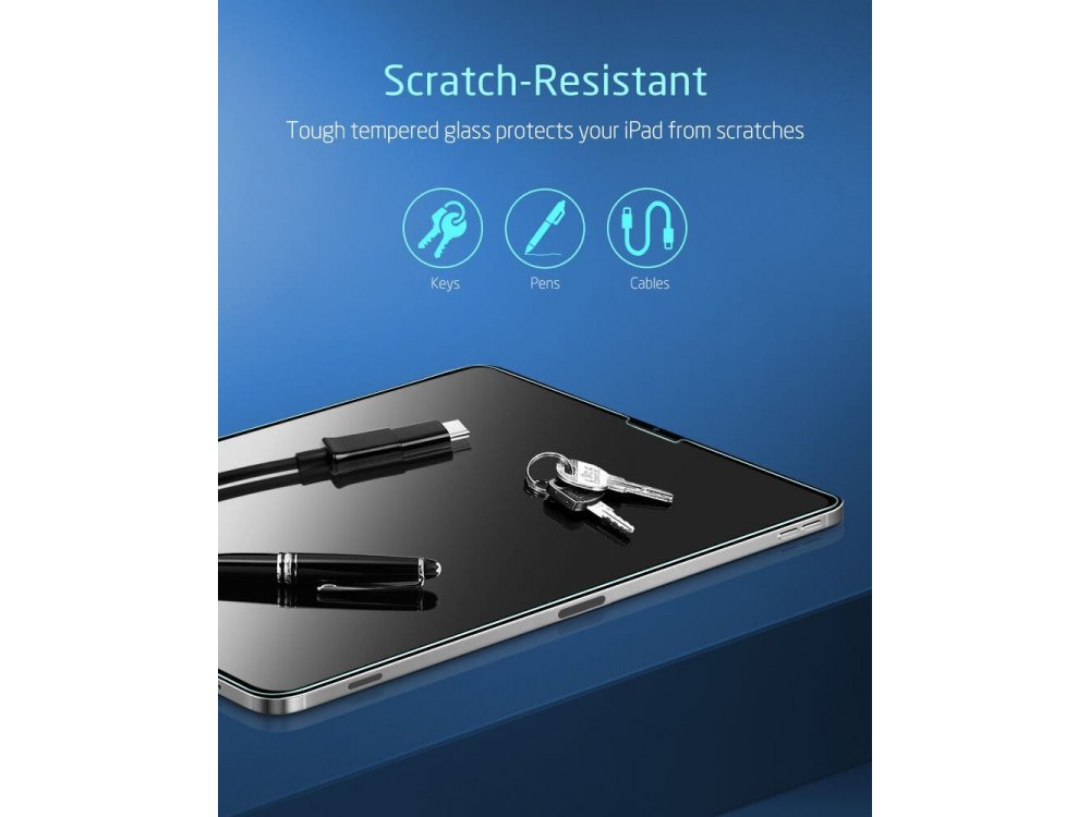 ESR iPad Pro 2021 / 2020 / 2018 12.9" Tempered Glass με Installation frame