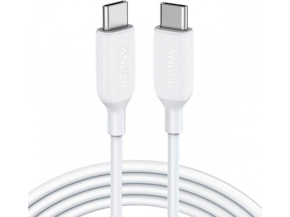 Anker Powerline III Καλώδιο 1.8μ. USB-C σε USB-C - A8853H21, Λευκό