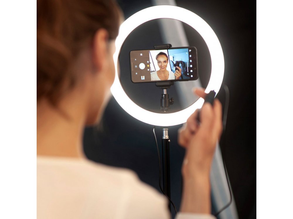 Newell RL-10A LED Ring Light 10" (26cm.) Dimmable & 3200K-5600K Adjustable Color Temperature & Tripod