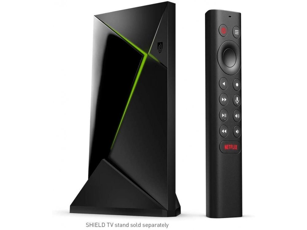 Nvidia Shield TV Pro Android 4K HDR Streaming Media Player με Remote, 3GB DDR3 RAM, 16GB SSD Storage