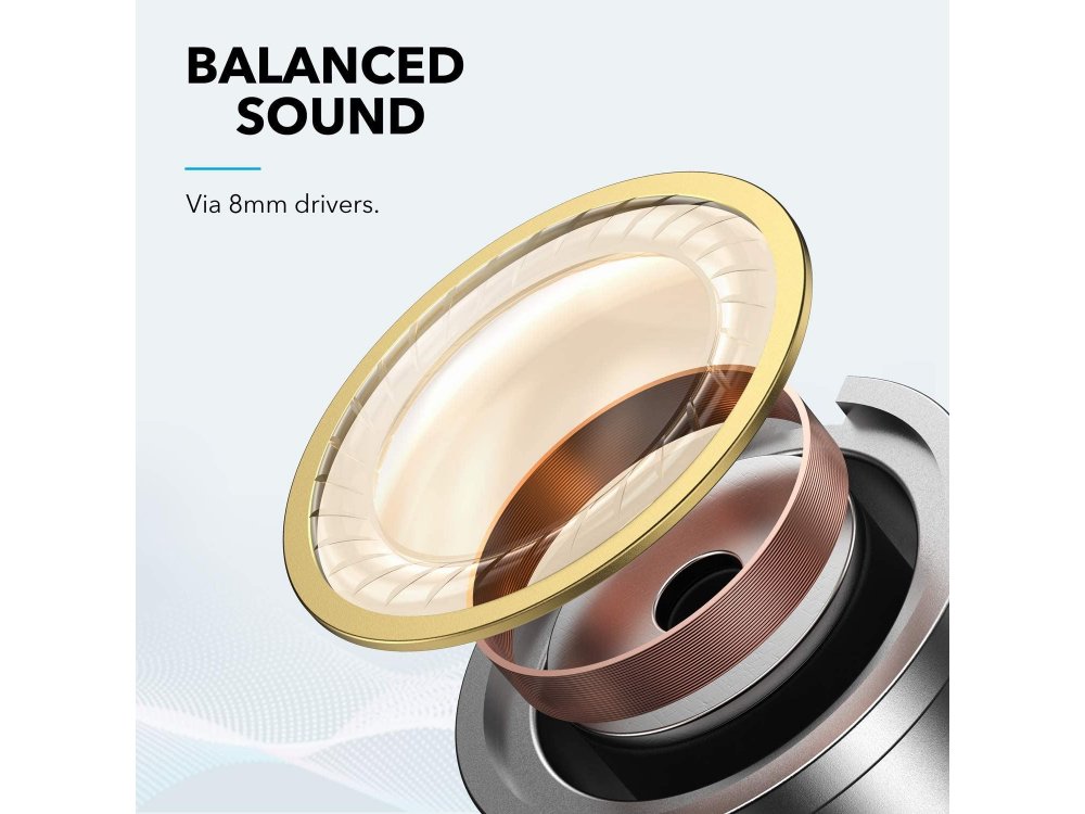 Anker Soundcore Life Dot 2 Bluetooth Ακουστικά TWS - A3922011, Μαύρα
