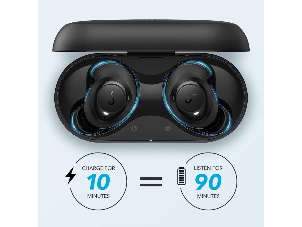 Anker Soundcore Life Dot 2 Bluetooth Wireless TWS - A3922011, Black