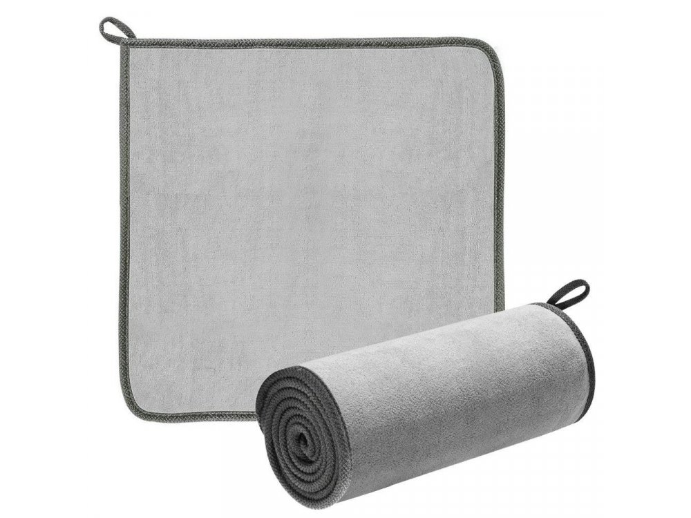 Baseus microfiber towel to dry washing car 40 cm x 40 cm, Set of 2 - CRXCMJ-0G
