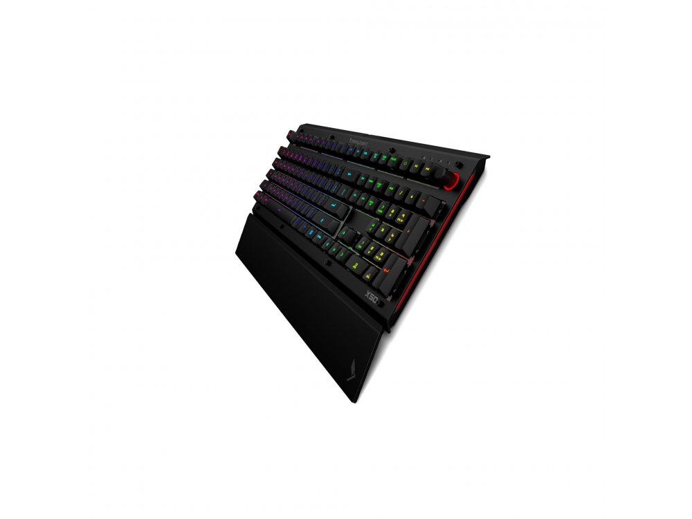 Das Keyboard X50Q Wired Mechanical RGB Keyboard, Gamma Zulu Switches - DKGKX50P0GZS0UKX-UK