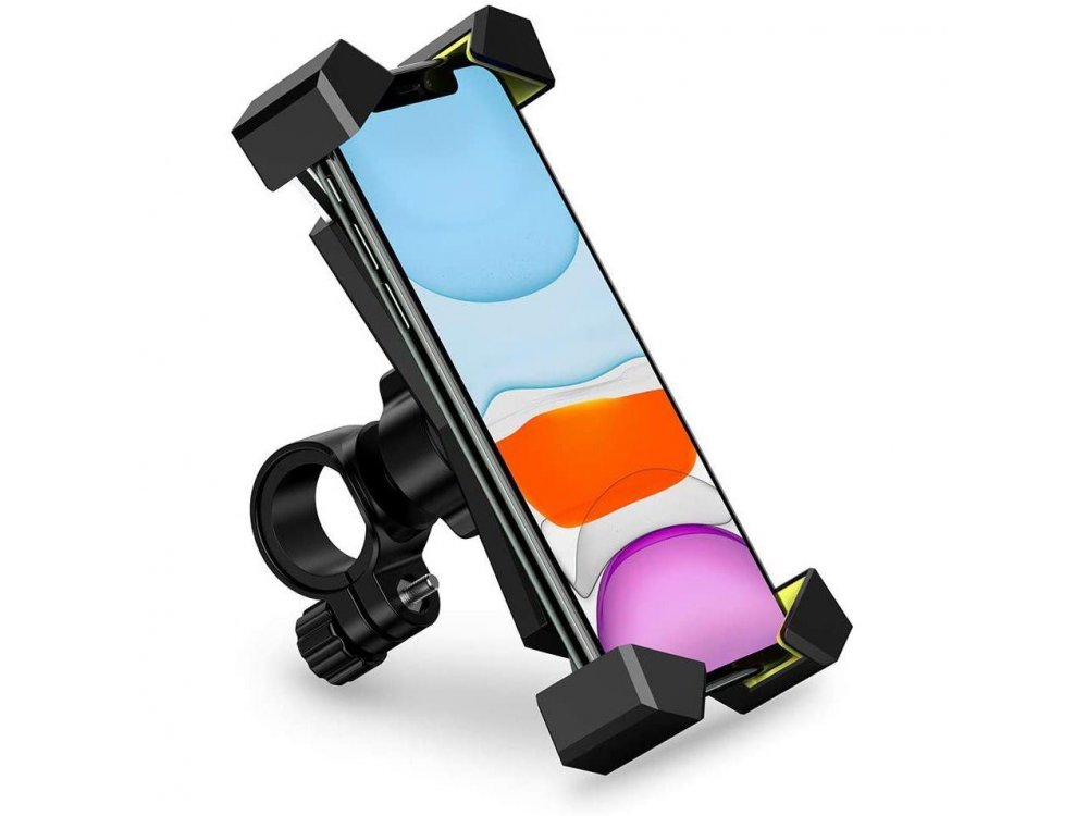 Ugreen Βάση Smartphone Ποδηλάτου, Ρυθμιζόμενη Shockproof, Μαύρη, 60989