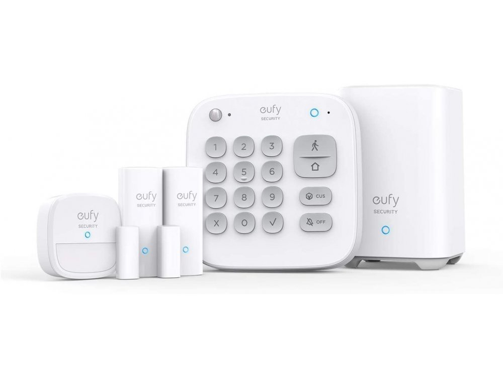 Anker Eufy 5-Piece Home Alarm Kit, Σύστημα Ασύρματου Συναγερμού με APP - T8990321