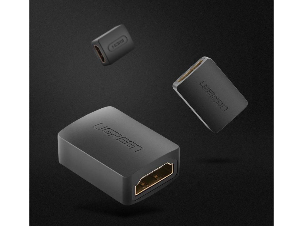 Ugreen HDMI Coupler, Αντάπτορας επέκτασης HDMI, Μαύρος - 20107