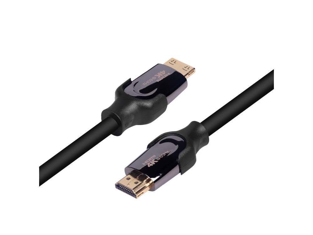 Nordic HDMI v2.0 Καλώδιο Επιχρυσωμένο 4Κ@60Hz Active Fiber 15μ. - HDMI-F015