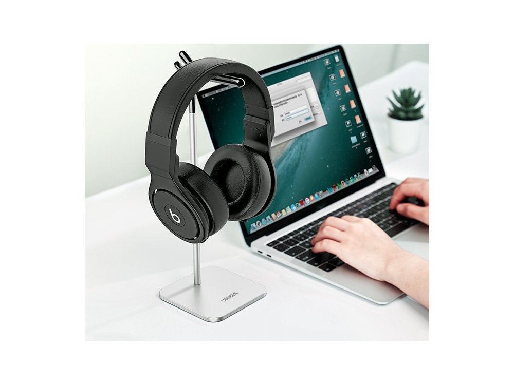 Ugreen Βάση / Stand για Ακουστικά & Headset, Ασημί - 80701
