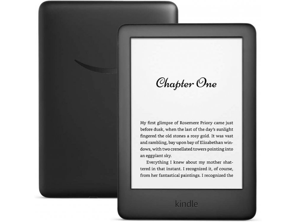 Amazon Kindle 10th Generation (Kindle 2019-2020), High-Resolution Display (167 ppi), Built-in Light, Μαύρο (Χωρίς διαφημίσεις)