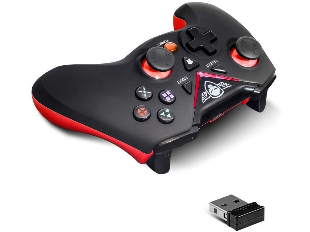 Spirit Of Gamer Xtrem XGP ασύρματο gamepad για Windows/PS3, 2.4GHz - SOG-RFXGP