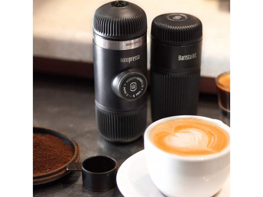 Wacaco Nanopresso Barista Kit, for Use with Nanopresso Portable Espresso Machine, Double Espresso, Lungo