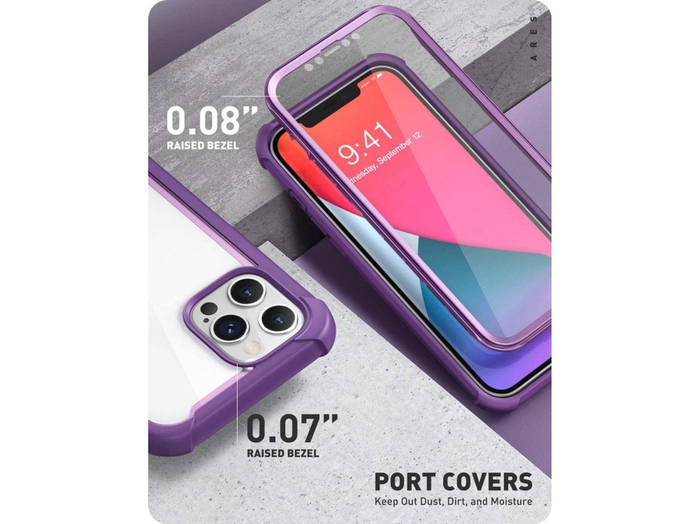 i-Blason iPhone 12 Pro Max Ares Case, Purple