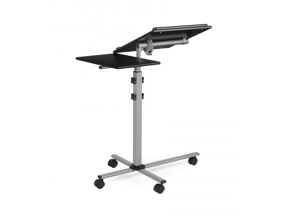 VonHaus Projector Stand / Τρόλεϊ, Τροχήλατη Βάση Δαπέδου για Laptop & Προτζέκτορα, Επικλινόμενη - 3000104