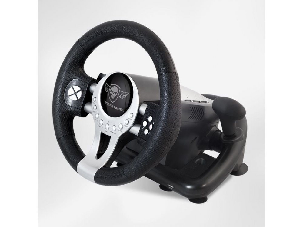 Spirit Of Gamer Race Wheel Pro 2 Τιμονιέρα για PS4 / PS3 / PC / Xbox One - SOG-RWP2