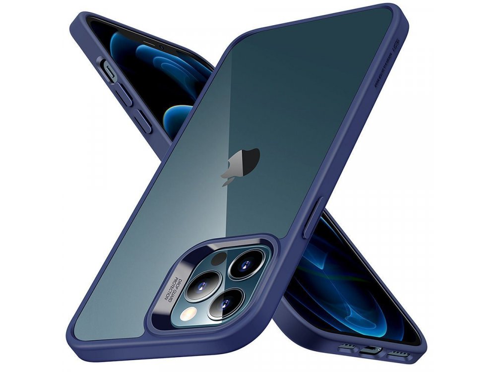 ESR iPhone 12 / 12 Pro Classic Hybrid Case Clear, Blue