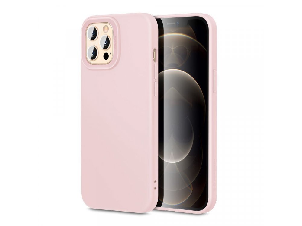 ESR iPhone 12 / 12 Pro Cloud Θήκη Σιλικόνης, Pink Sand