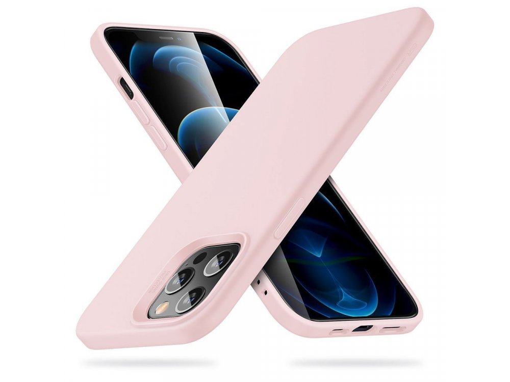 ESR iPhone 12 / 12 Pro Cloud Θήκη Σιλικόνης, Pink Sand