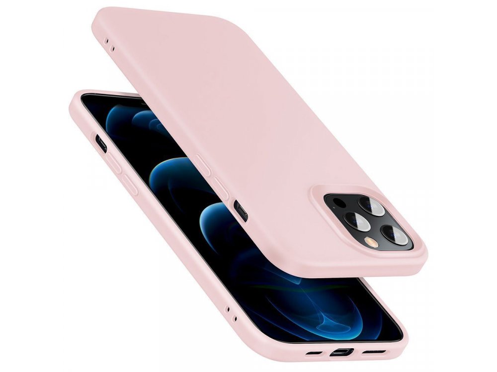 ESR iPhone 12 / 12 Pro Cloud Θήκη Σιλικόνης, Pink Sand