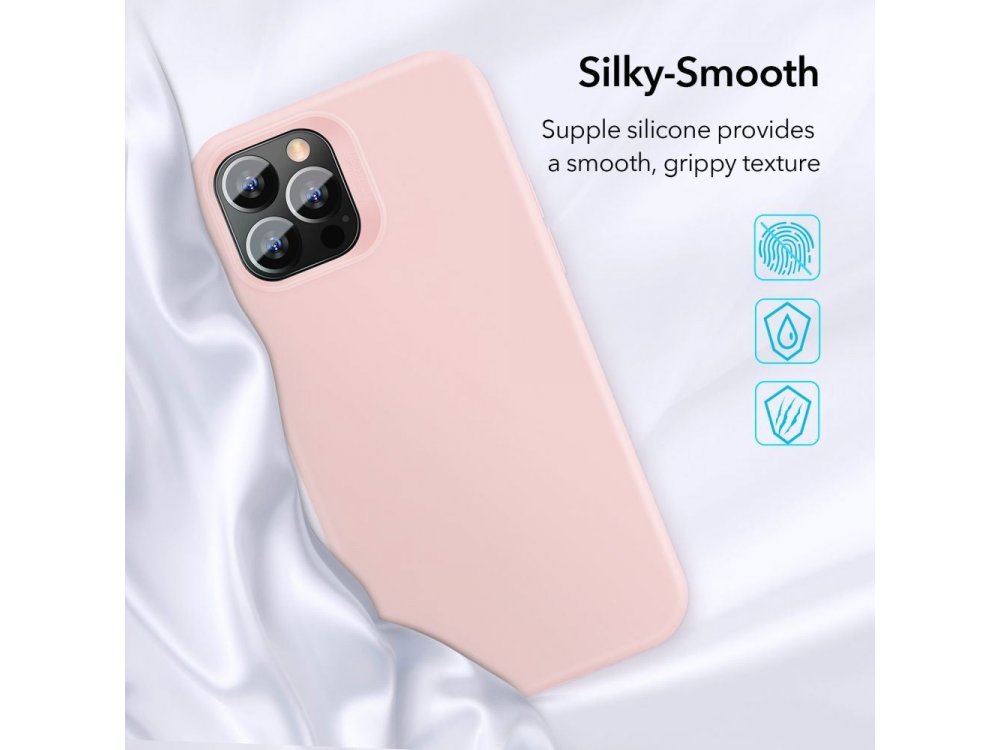 ESR iPhone 12 / 12 Pro Cloud Θήκη Σιλικόνης, Pink Sand