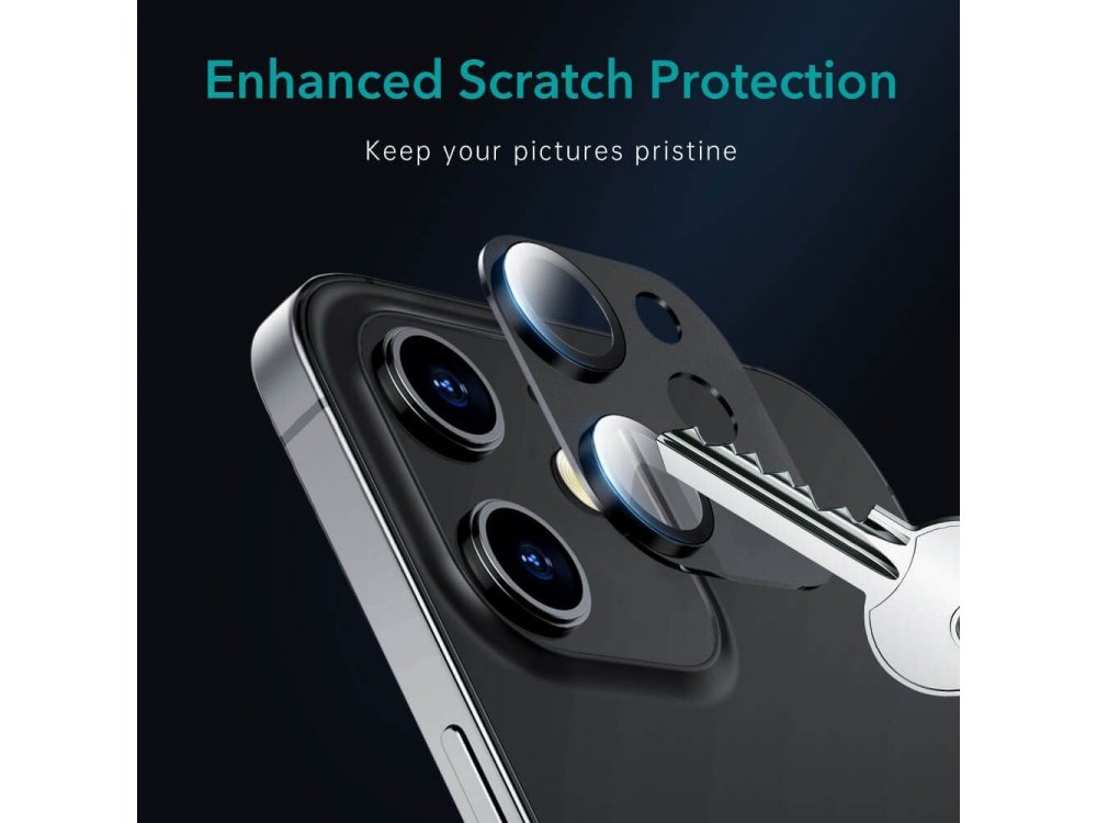 ESR iPhone 12 Camera Lens Protector Tempered Glass, Set of 2
