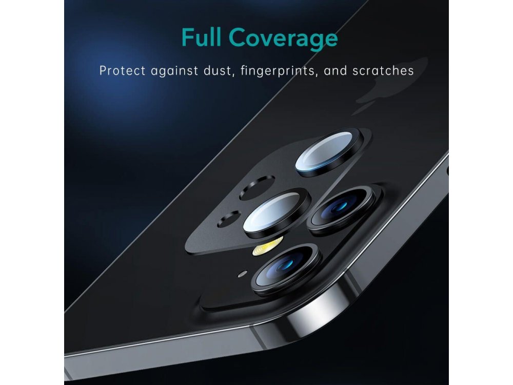 ESR iPhone 12 Camera Lens Protector Tempered Glass, Σετ των 2
